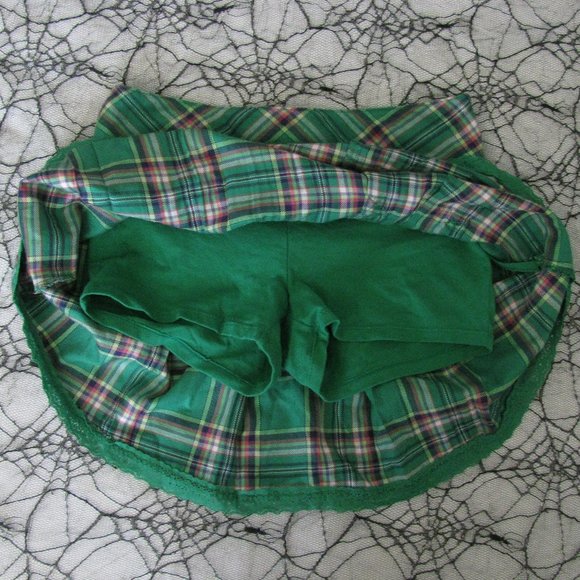 Plaid Mini Skort - Picture 3 of 10